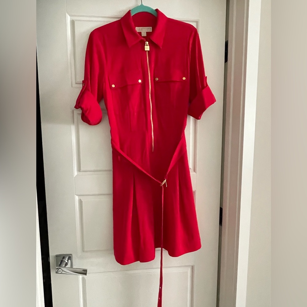 Michael Kors Shirt Dress View 2